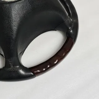 Volante Mercedes Cuero y Madera Original