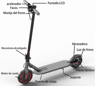Patinete Eléctrico Aovopro LP60