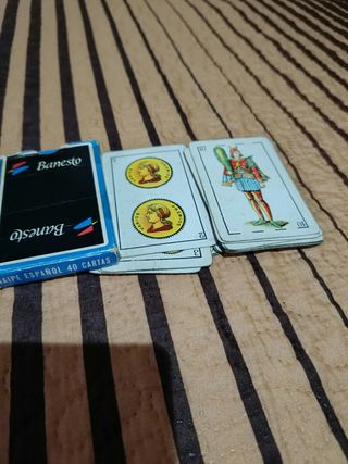 Naipes Español Fibra de Marfil