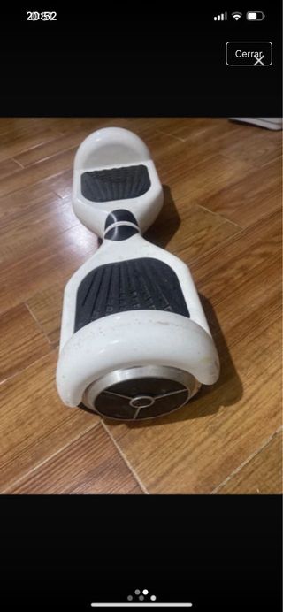 Patin electrico blanco