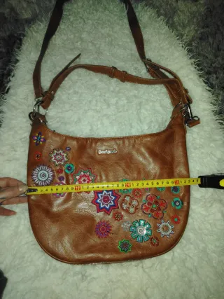 Bolso Desigual Piel Natural Flores