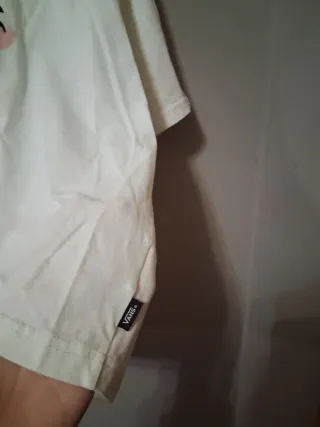 Camiseta Vans Blanca con Flores