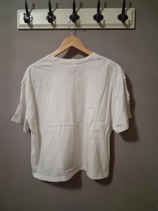 Camiseta Vans Blanca con Flores