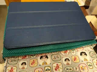 Bolso/Funda para Tablet Verde Esmeralda.