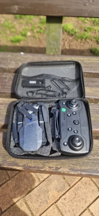 Dron Inteligente E88 Pro Plegable con camara