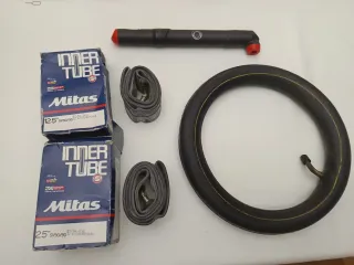 2 Cámaras Mitas 25 SV90/90 para Bugaboo Donkey