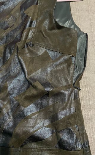 Vestido Fórmula Joven Talla M Marrón