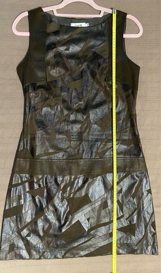 Vestido Fórmula Joven Talla M Marrón