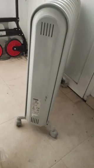 Radiador Aceite Delonghi Vento Blanco