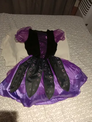 Vestido Carnaval Niña Morado