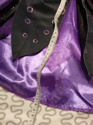 Vestido Carnaval Niña Morado