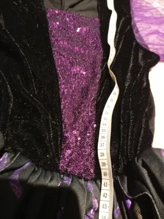 Vestido Carnaval Niña Morado