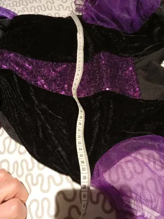 Vestido Carnaval Niña Morado