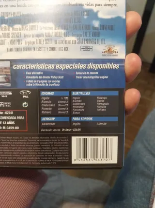 DVD Thelma & Louise (Español)