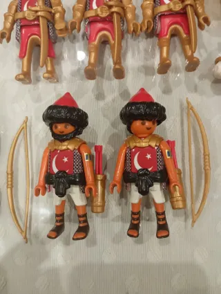 Playmobil árabes sarracenos luna creciente