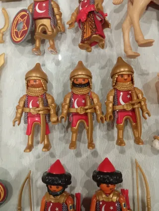 Playmobil árabes sarracenos luna creciente