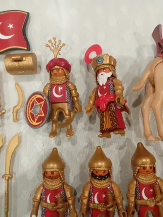 Playmobil árabes sarracenos luna creciente
