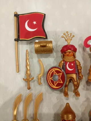 Playmobil árabes sarracenos luna creciente