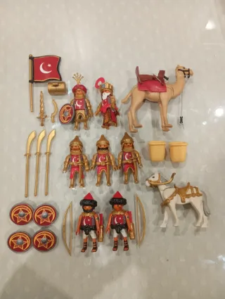 Playmobil árabes sarracenos luna creciente