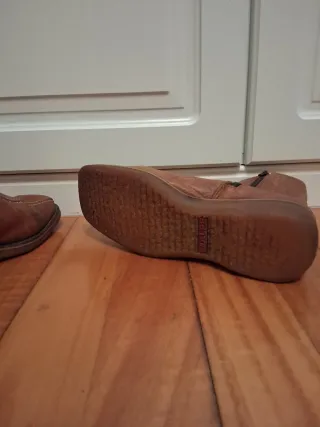 Botines de piel marrones