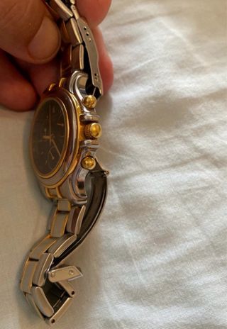 Orologio Cadet Leader Swiss Quarzo Oro Argento