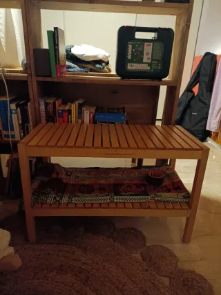 Banco de madera Ikea