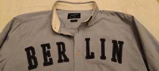 Camisa Springfield Slim Fit Azul Talla M