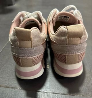 Zapatillas Munich Beige y Rosa