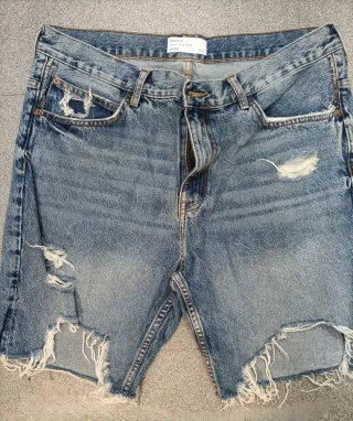 Shorts vaqueros Bershka hombre