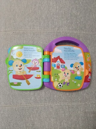 Entrega disponibl Libro Cancionero de Fisher Price