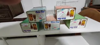 Lote 5 Latas Antiguas Colacao