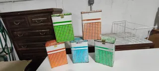 Lote 5 Latas Antiguas Colacao
