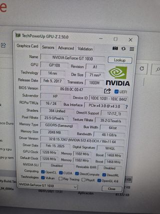 Ordenador HP Pavilion Core i5 Completo