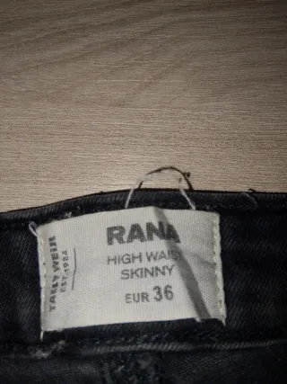 Jeans RANSOM skinny vita alta neri EUR 36