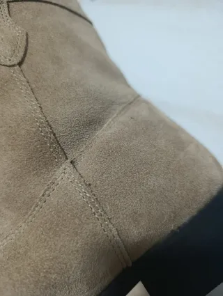 Botas Mango Beige Talla [Talla] 38 Nuevas