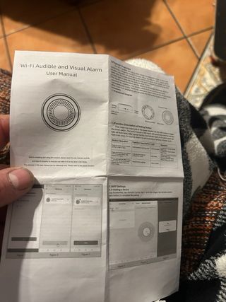 Sirena y sensor de movimiento