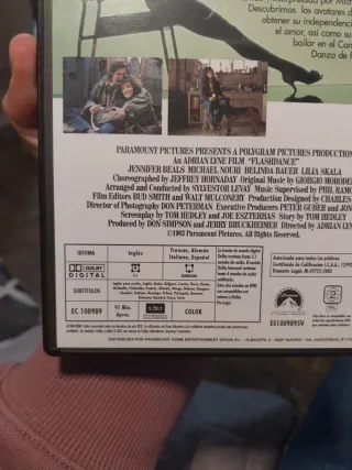 DVD Flashdance Jennifer Beals
