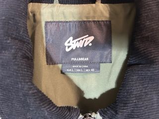 Chaqueta Larga Verde Talla L