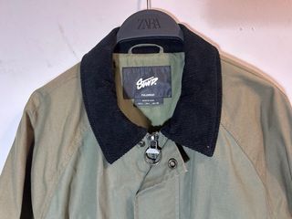 Chaqueta Larga Verde Talla L