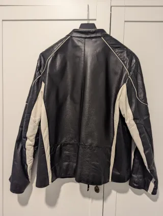 Chaqueta Piel Estilo Motero