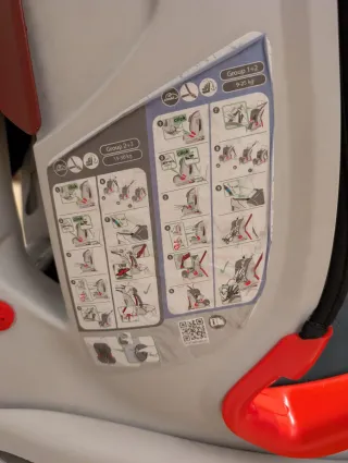 Silla de coche Advansafix II Römer negra