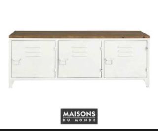 Mueble TV Maisons du Monde Madera y Metal
