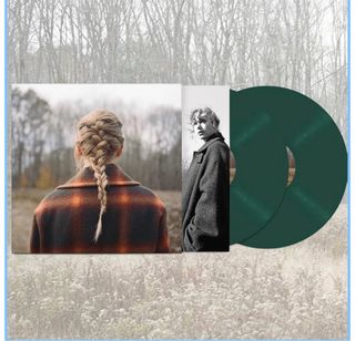 Vinile Taylor Swift Evermore Verde