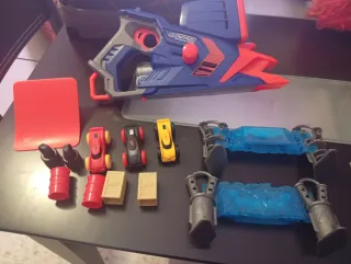 Nerf Nitro Set de Coches y Lanzador