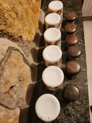 Juego 6 especieros Arcopal flores