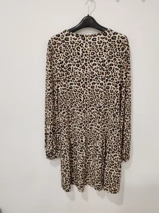 Vestido estampado animal print