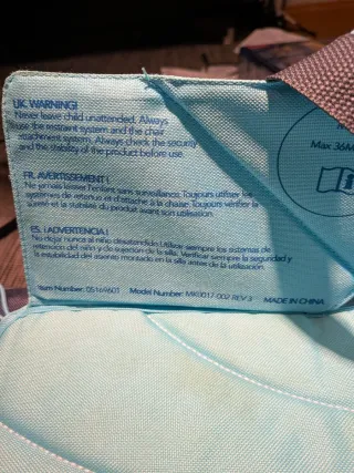 Trona de viaje Munchkin (travel Booster seat)