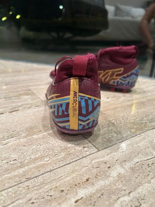 Zapatillas Nike Mercurial Futbol Oro/Morado