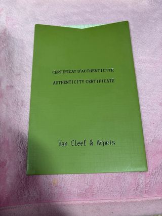 Pulsera Van Cleef & Arpels Oro y Negro