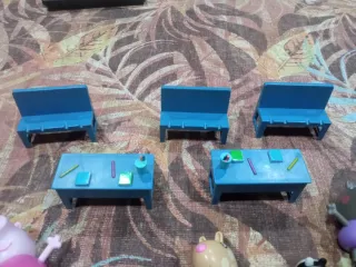 Escuela Peppa Pig con Figuras